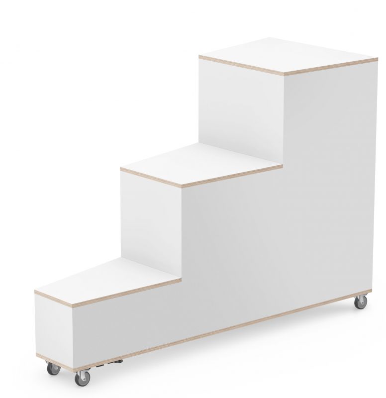 What if We Fly Grandstand 3, seat element 3-level Interstuhl   